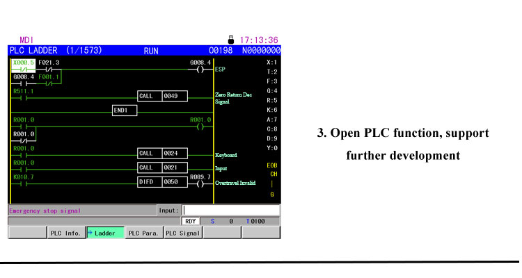 ATD980MEa open PLC function for further development